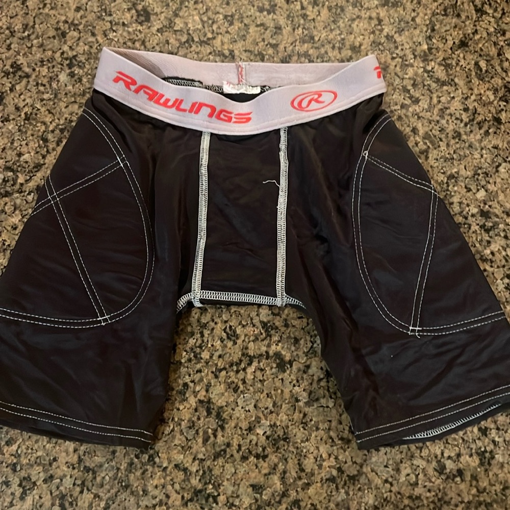 Rawlings padded baseball shorts